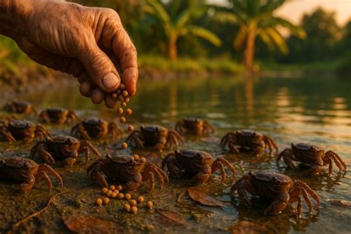 Can you farm raise king crab?