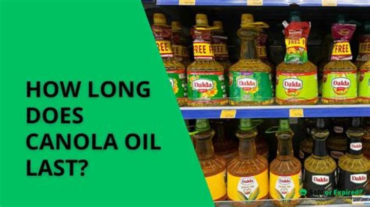 Can you get sick from expired canola oil?