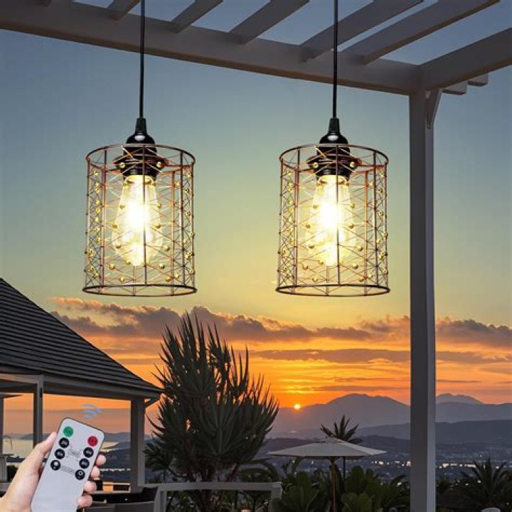 Can you use indoor battery lights outside?